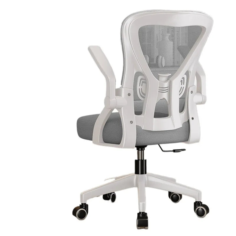 Ergonomiška kompiuterio kėdė namų biurui, patogi sėdimam darbui, studento miegamajam, atlošiama sėdynė
