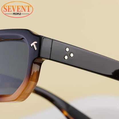 Polarized Square Sunglasses Men 2026 Luxury Brand Designer New Fashion Rectangle Sun Glasses For Women Driving Shades Eyewear