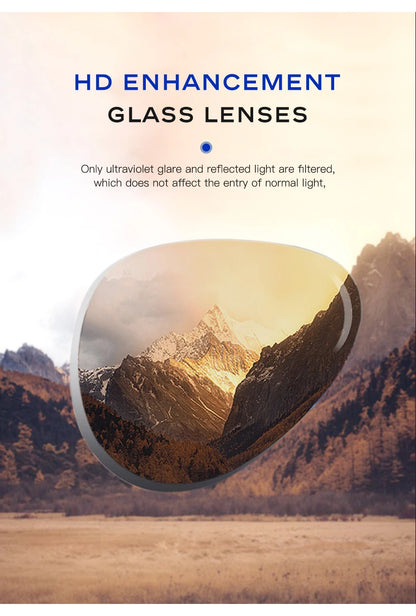 CAPONI Avation Sun Glasses For Men Day And Night Photochromic Driving Men's Sunglasses Polarized UV400 Pilot Shades Male BS3104