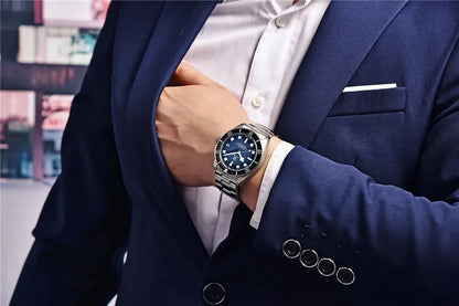 PAGANI DESIGN BB58 Men's Watches Mechanical Watch For Men Luxury Automatic Watch Men's NH35 Movement Waterproof Reloj Hombre PD-1671