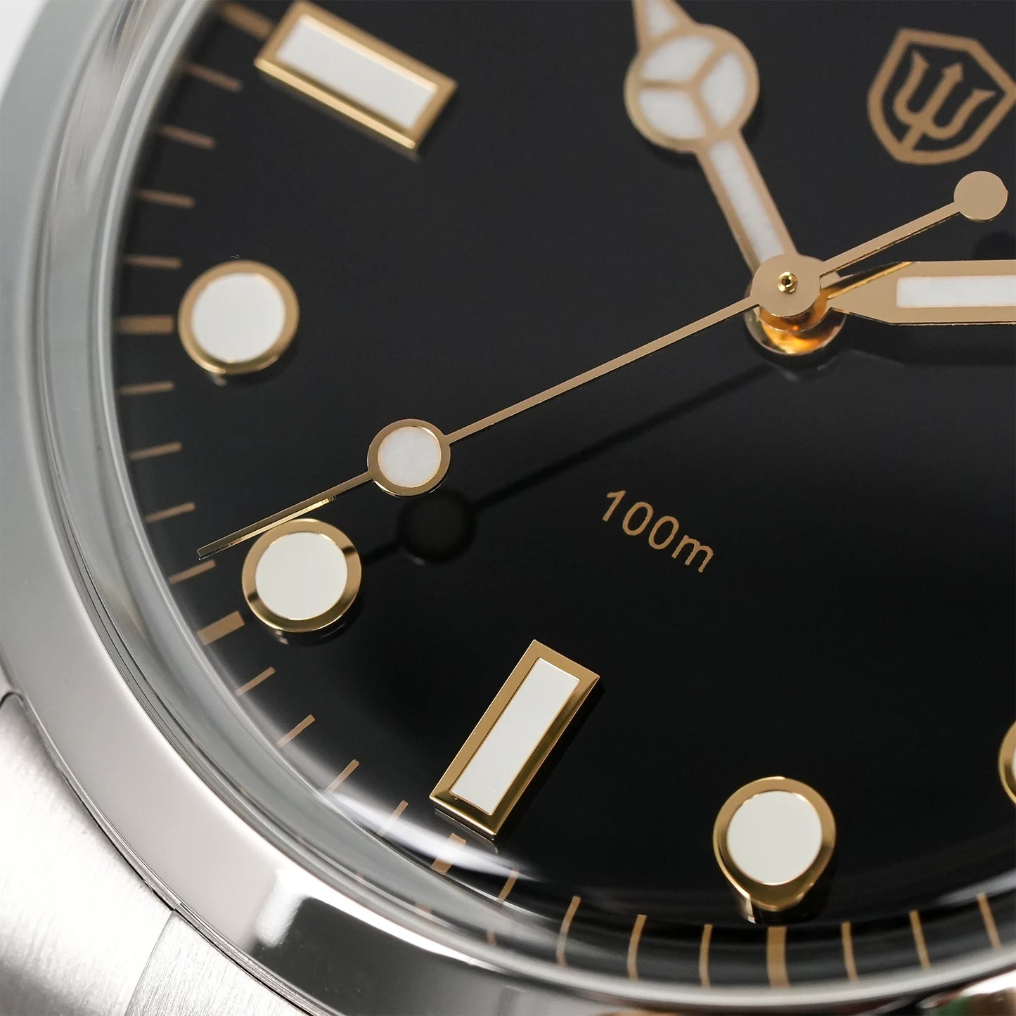 Watchdives WD1016 V3 Watch 37mm VH31 Sweep Quartz Movemet Stainless Steel Watch Waterproof Luminous Sapphire Men Wristwatch