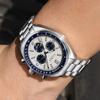 CADISEN 2024 New Men's Watches Quartz Business Watches Japan VD53 Men's Clock Top Brand Luxury Watch Men's Chronograph Watch