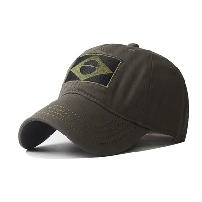 Outdoor Sports Baseball Cap Men'S Camouflage Cap, Middle And Young Men'S Casual Sun Protection Hat Brazilian Hat
