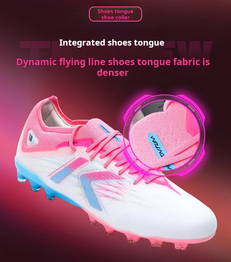 Kelme Mg Football Shoes Men's Natural Artificial Grass Professional Competition Training Football Shoes Non-slip Soccer Shoes