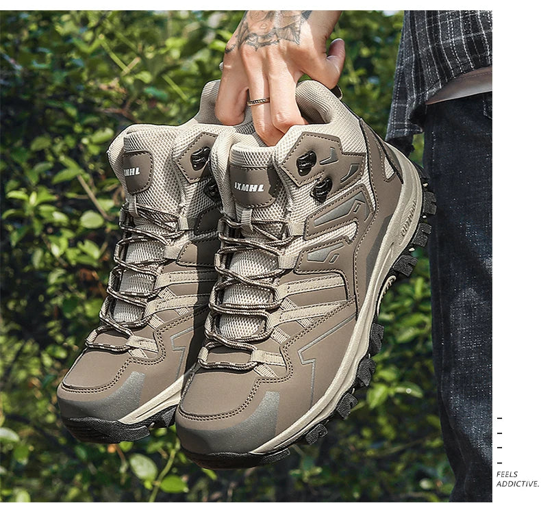 Buty turystyczne unisex, buty sportowe do wędrówek na świeżym powietrzu, buty kempingowe, damskie wodoodporne buty do spacerów, antypoślizgowe buty turystyczne