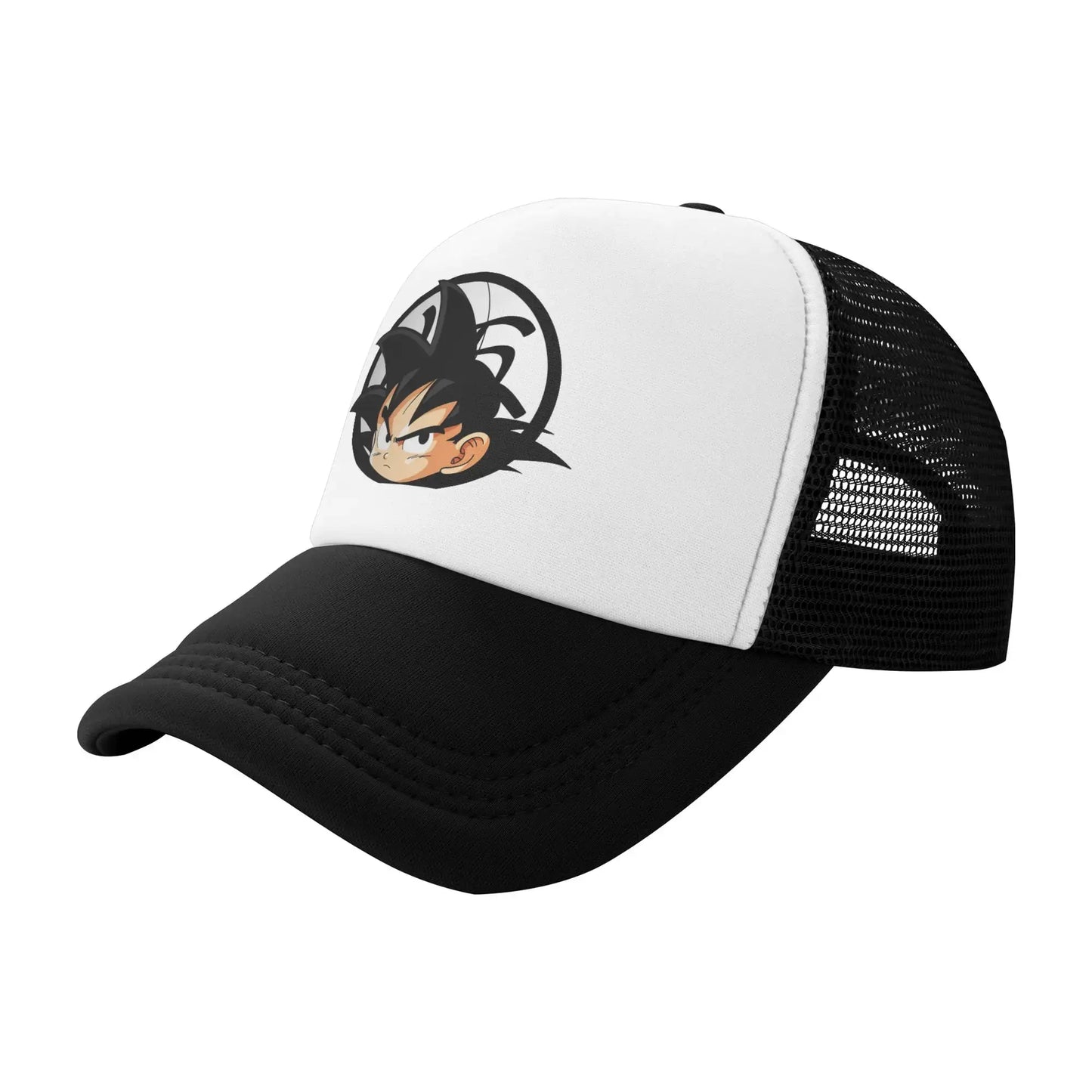 Produit gaming premium Fraquane Men Women Kid Goku Rage Dragon Ball Z Trucker Caps Mesh Baseball Caps Snapback Caps Hats Sun Hats Adjustable Golf Hats Spring