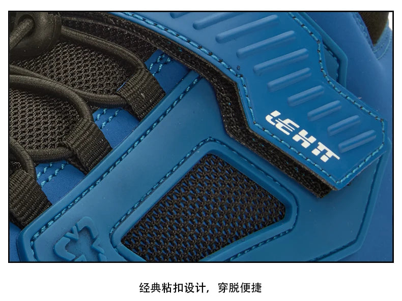 LEHTT Professional Cycling Shoes Lock-Free Mountain Thickened Skateboard Shoes Casual Bicycle Shoes Off-Road Hiking Shoes Men