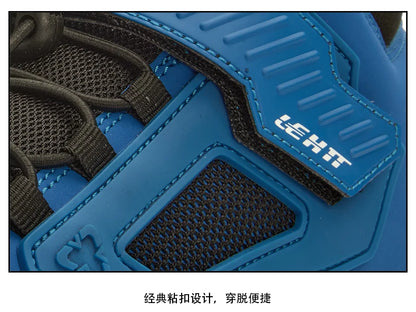 LEHTT Professional Cycling Shoes Lock-Free Mountain Thickened Skateboard Shoes Casual Bicycle Shoes Off-Road Hiking Shoes Men