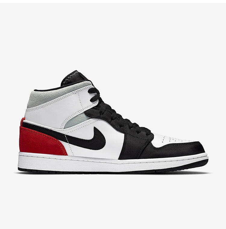 Nike Genuine Air Jordan 1 AJ1 Men's Mid Top Cushioned Sports Basketball Shoe 852542-100