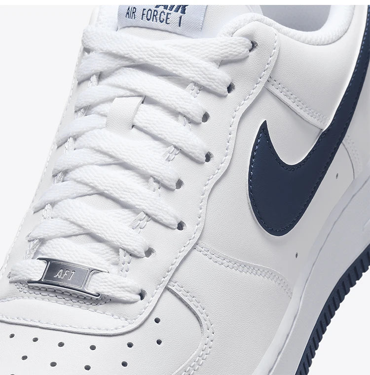 Nike ufficiali autentiche Air Force 1 07 da uomo, scarpe casual resistenti all’usura FJ4146-104