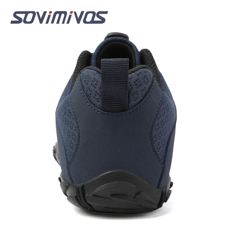 Men's Trail Running Shoes, Lightweight Athletic Zero Drop Barefoot Shoes Non-Slip Outdoor Walking Minimalist Shoes for Women