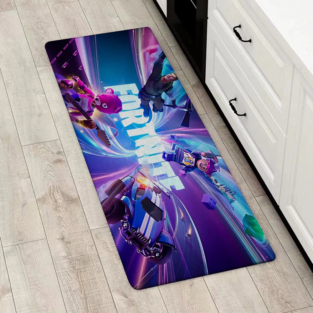 Entrance Front Door Doormat For Fortnite Game Non-slip Kitchen Rug Living Room Rugs Balcony Bathroom Foot Mat Floor Mats Carpet