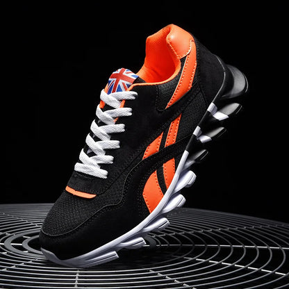 Men's Marathon Running Sports Shoes Casual Sneakers Soft Comfortable Training Shoes Wear-Resistant Sneakers for Men
