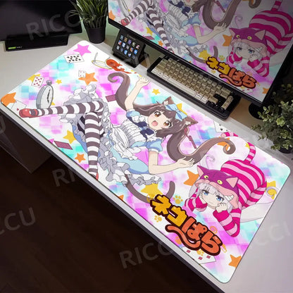 Nekopara XXL Home HD Computer Computer Desk Mouse Anime Large Mouse Pad Office Laptop Computer Desktop mat Game Accessories Tech