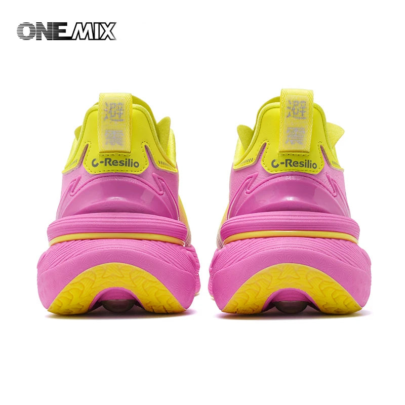 ONEMIX 2026 New Cushioned Running Shoes for Women and Men Lightweight Fashion Outdoor Sneakers Road Sports Shoes Training Jogging Fitness