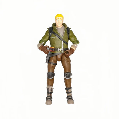 New Fortnite Trooper Sky Fox Raven Black8 Game Character Cartoon Articulated Action Figure Model Cool Decorative Ornament Toy