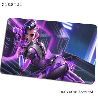 overwatch mouse pad 800x400x3mm mats best seller Computer mouse mat gaming accessories large mousepad keyboard games pc gamer
