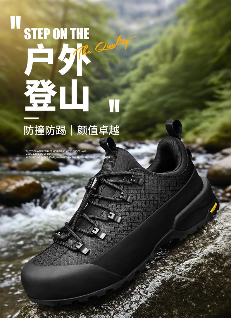Buty górskie, buty sportowe do wędrówek na świeżym powietrzu, męskie, antypoślizgowe, myśliwskie, rekreacyjne, do spacerów, rozmiary 37–45