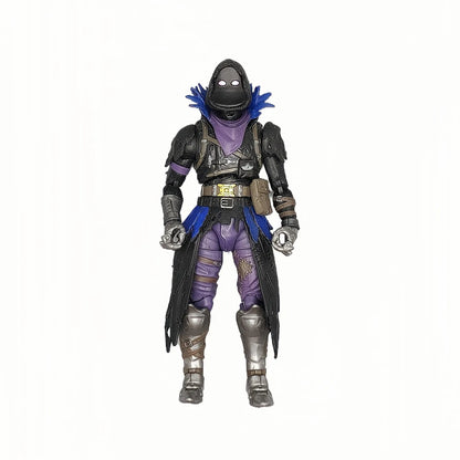 New Fortnite Trooper Sky Fox Raven Black8 Game Character Cartoon Articulated Action Figure Model Cool Decorative Ornament Toy