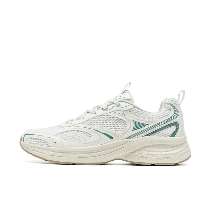 Xtep Y2K casual sneakers voor heren, comfortabele retro lichtgewicht hardloop- en sportschoenen voor koppels, winter, 874219320004