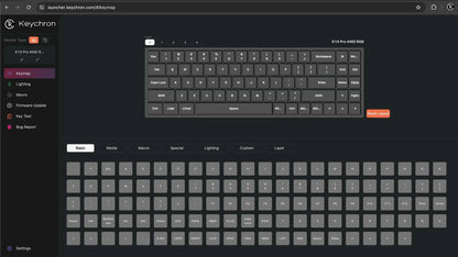 Keychron K3 Max QMK/VIA Ultra-Slim Wireless Custom Mechanical Keyboard Low Profile Gateron Switch Double-Shot PBT Keycap