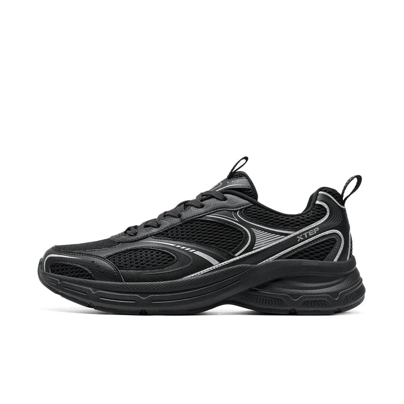 Xtep Y2K casual sneakers voor heren, comfortabele retro lichtgewicht hardloop- en sportschoenen voor koppels, winter, 874219320004