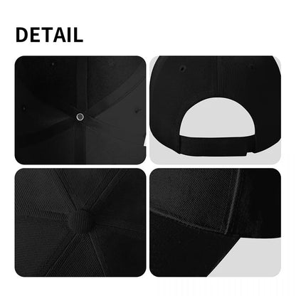 FORTNITE BASEBALL CAP WITH GOLD LOGO DESIGN BLACK AND WHITE TRIM ADJUSTABLE FIT FOR GAMING FANS AND STYLE ENTHUSIASTS