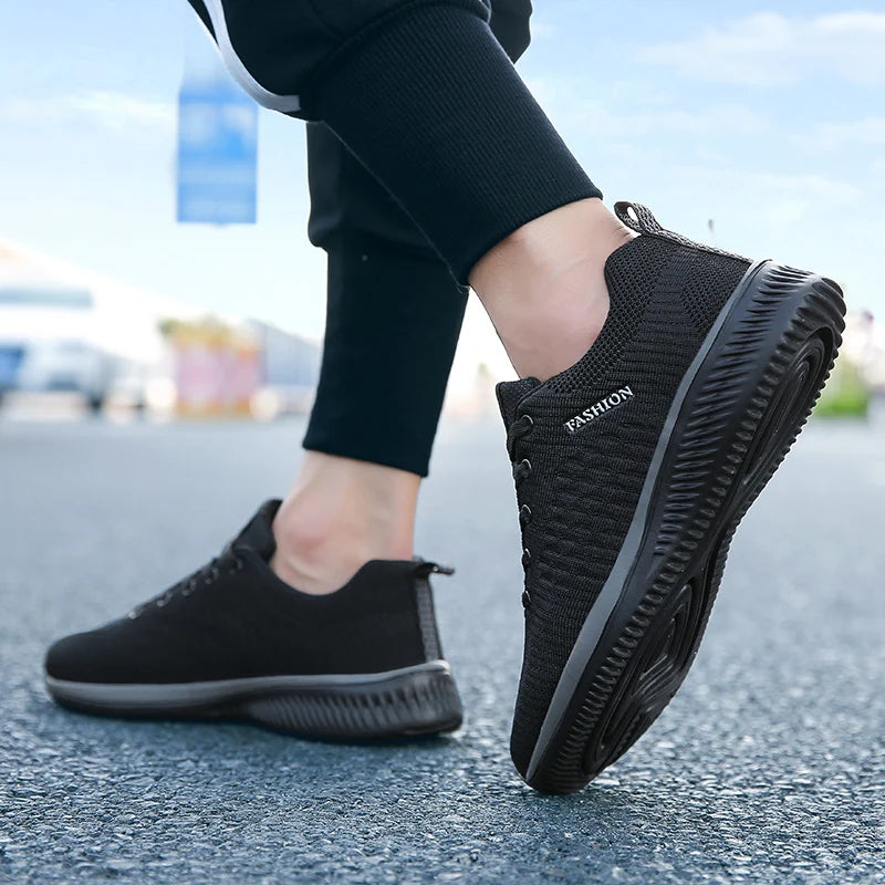 MAEDEF Running Shoes Men Breathable Sneakers 2025 Lightweight Walking Shoes Anti Slip Comfortable Mens Athletic Shoes Summer