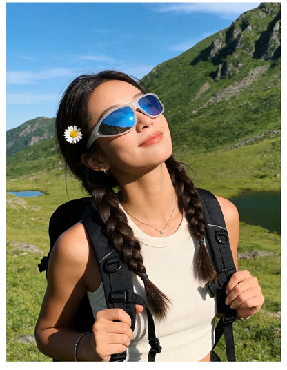Kapvoe Hiking Sunglasses Camping Fashion Sunglasses for Men Photochromic Cycling Glasses MTB Bike Goggles Fishing Eyewear Sports
