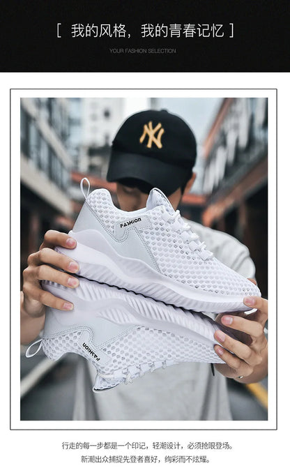 2026 Summer Men's Loafers, Walking Mesh Breathable Summer Comfortable Casual Shoes Sneakers, Zapatillas Hombre Men Running Shoes