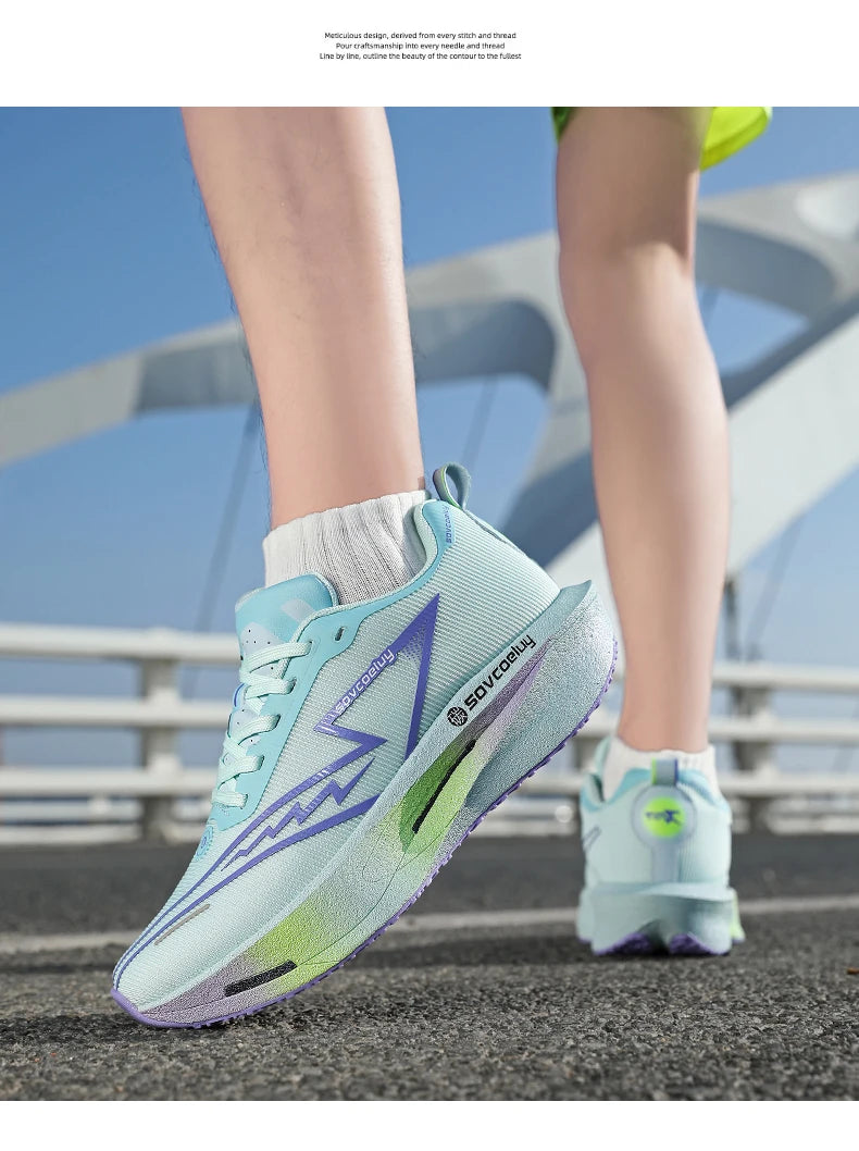 2026 Laufschuhe mit Carbonplatte für Marathon, Herren-Sportschuhe, atmungsaktive, leichte, bequeme Damen-Sneaker, rutschfeste Freizeitsportschuhe, neu
