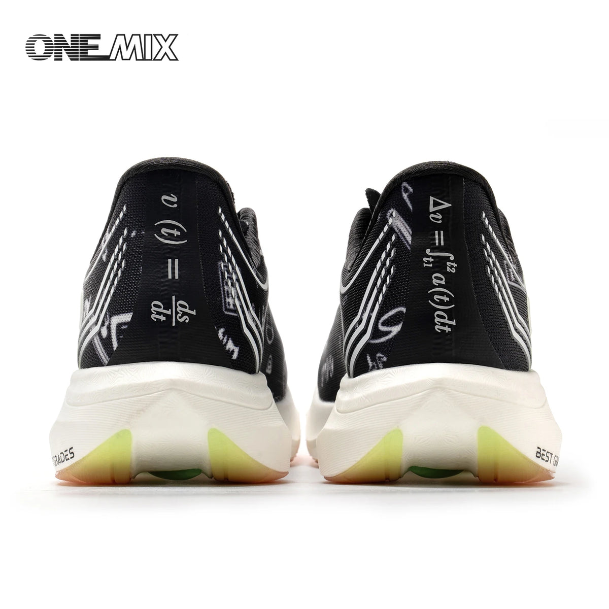 ONEMIX Nowe buty do biegania maratońskiego z podeszwą z nylonu i włókna węglowego – amortyzujące, profesjonalne, zapewniające stabilne wsparcie, ultralekkie, z doskonałym odbiciem