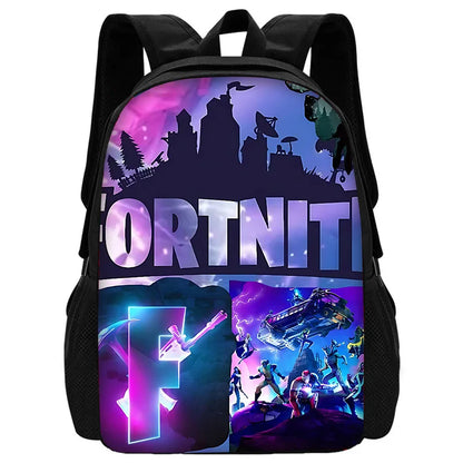 Classic Game Fortnite Kids Backpacks for Boys and Girls Student Birthday Gift Child School Bags Unisex Camping Durable Rucksack
