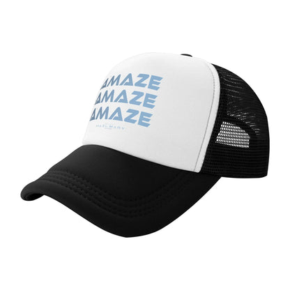 Project Hail Mary Mission Patch Mesh Baseball Cap Adult Hip-Hop Trucker Worker Cap  Adjustable Fishing Hat Washable Trucker Hat