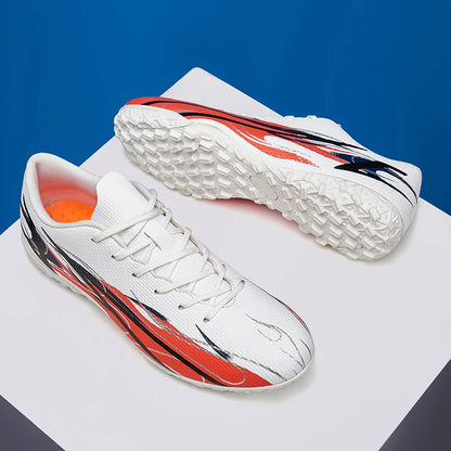 Chaussures de football grande taille 46 47 pour hommes, entraînement, matchs sportifs, gazon artificiel, crampons TF, chaussures transfrontalières, chaussures pour hommes