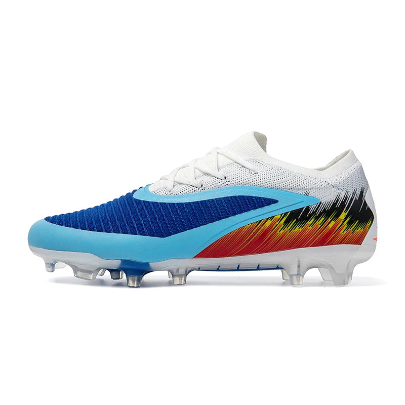 Nuove scarpe da calcio da uomo per partita e allenamento, tacchetti antiscivolo con tacchetti lunghi FG, ultraleggere da outdoor, sneaker, dropshipping