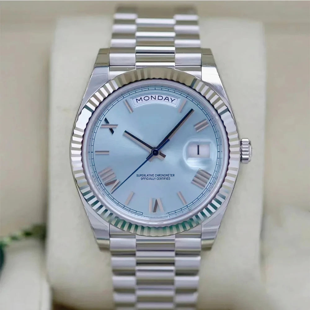 Top Grade Vintage Style 2026 VIP Luxury Watch Old Brand Week Series Fully Automatic Mechanical Multifunctional Waterproof Anti