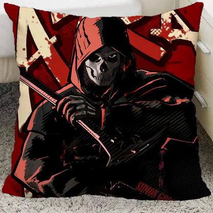 Anime Call of Duty Ghost Keegan Konig Cosplay 45CM Throw Pillows Soft Waist Sofa Cushion Throw Bedroom Pillows