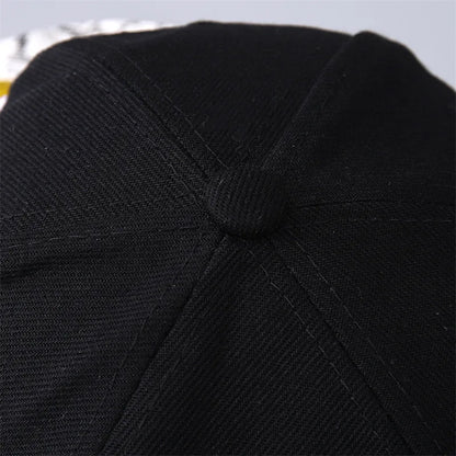 Cross-border Hot Selling in Europe and AmericaComptonBaseball Cap Korean Style Personality Hip-Hop Flat Brim Camouflage Hat