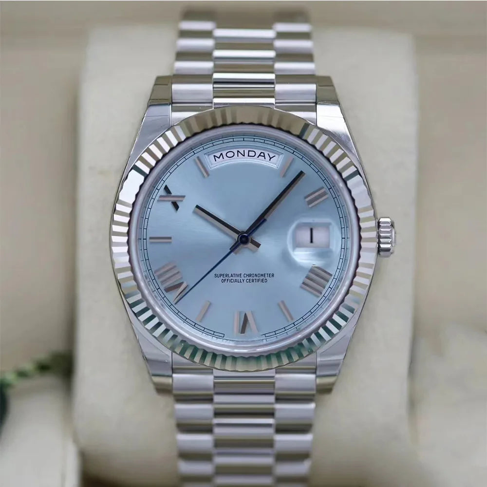 Top Grade Vintage Style 2026 VIP Luxury Watch Old Brand Week Series Fully Automatic Mechanical Multifunctional Waterproof Anti