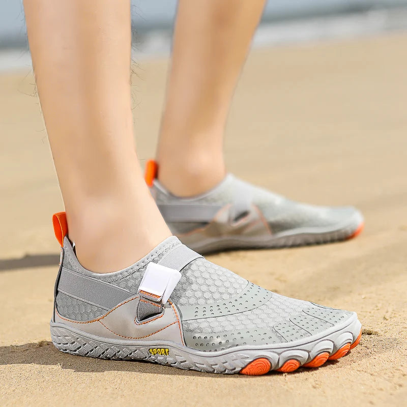 Pantofi de plajă „Barefoot Beach” pentru bărbați și femei, pantofi de apă de vară cu uscare rapidă, adidași pentru mers în apă în aer liber, pantofi ușori pentru sporturi acvatice