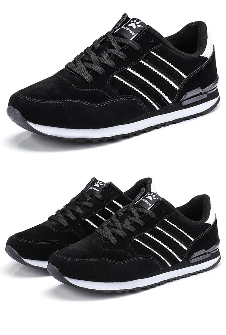 Męskie trampki Skórzane buty codzienne Jesienne oddychające buty męskie Płaskie buty męskie Męskie buty codzienne