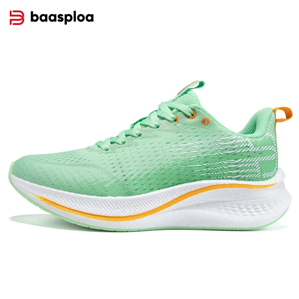 Pantofi de alergare Baasploa pentru bărbați, cu placă de carbon, amortizare profesională, antiderapant, adidași casual pentru femei, respirabili, pentru jogging și sport