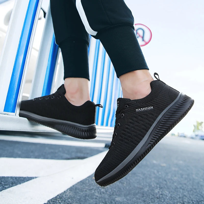 MAEDEF Running Shoes Men Breathable Sneakers 2025 Lightweight Walking Shoes Anti Slip Comfortable Mens Athletic Shoes Summer