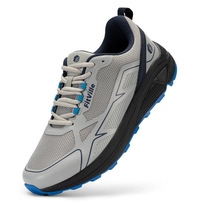 FitVille-Chaussures de course sur sentier coordonnantes pour hommes, baskets pour hommes, extra larges, légères, pieds enflés, soutien de la voûte plantaire, oto Instituts