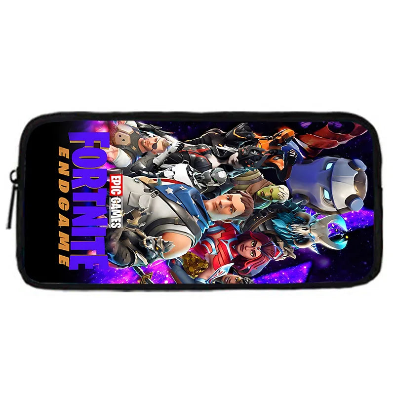 Hot Game Design Child Backpacks Shoulder Bag Pencil Case Fortnite Pupil Large Capacity School Bags for Boys Girls Best Gift