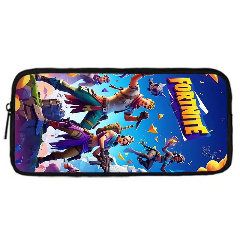 Hot Game Child Backpacks Lunch Bag Pencil Case Pupil Large Capacity School Bags Design-Fortnite For Boy Girl Best Gift