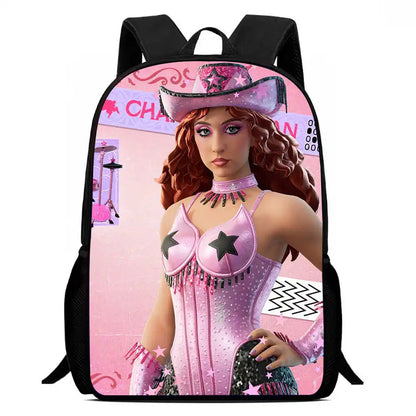 Kids School Backpack Cartoon Fortnite Bags for Girls Boys Durable Lightweight Large Capacity Breathable