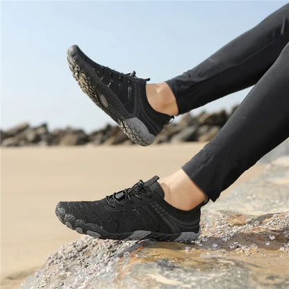 Pantofi de plajă „Barefoot Beach” pentru bărbați și femei, pantofi de apă de vară cu uscare rapidă, adidași pentru mers în apă în aer liber, pantofi ușori pentru sporturi acvatice