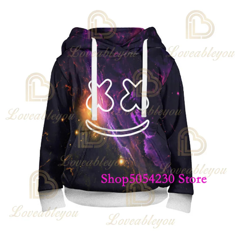 3D Printed Llama Fortnite Hoodie Battle Royale Cartoon Sweatshirts for Men And Women Game Hero Hooded Shirt for Teens